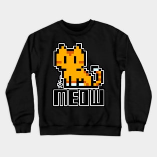 Just Meow saying Hello Crewneck Sweatshirt